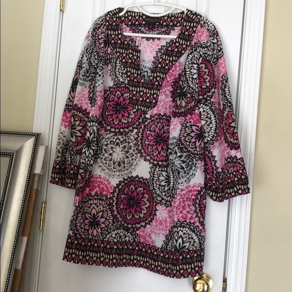 Pretty Pink patterned tunic